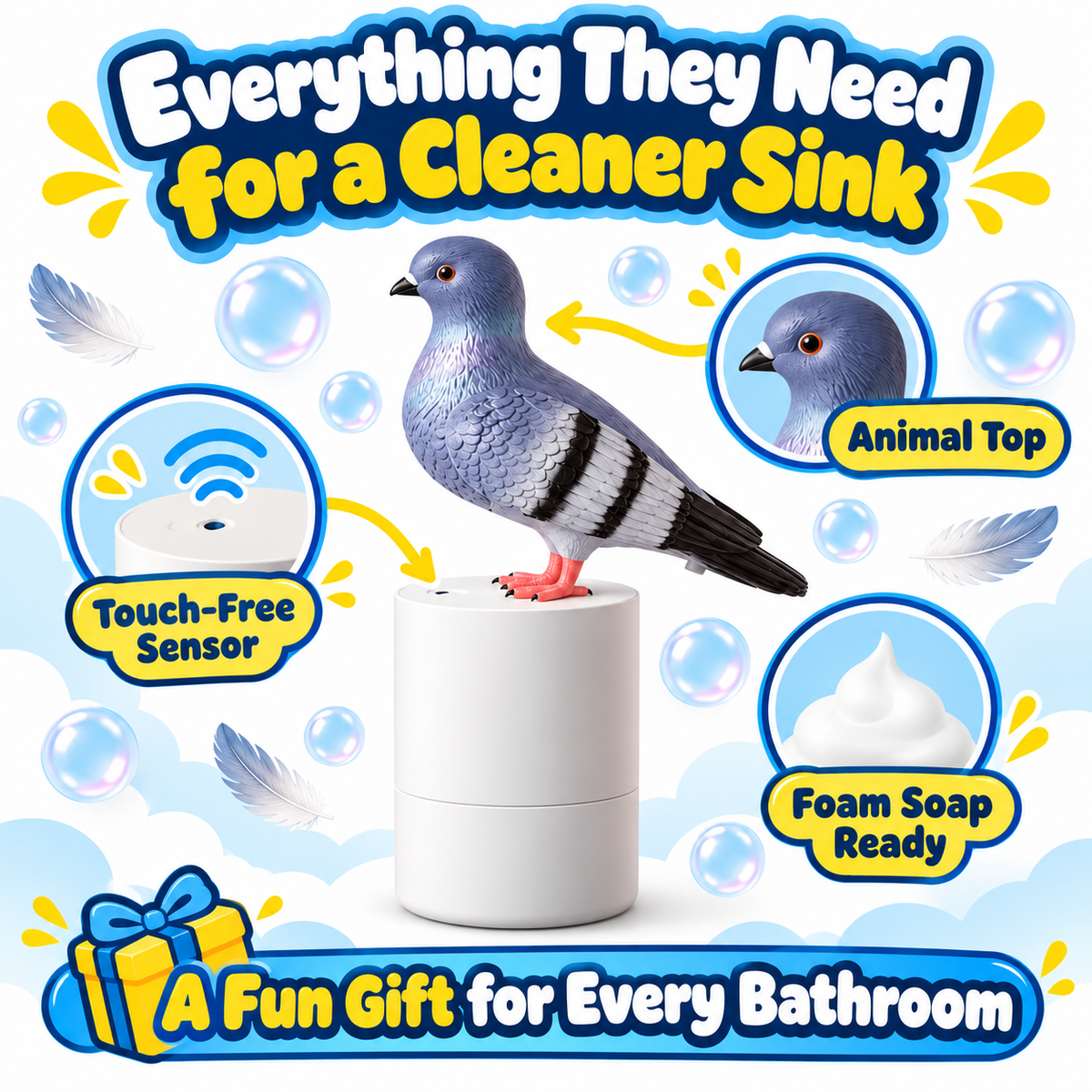 PooBuddies™ Automatic Soap Dispenser
