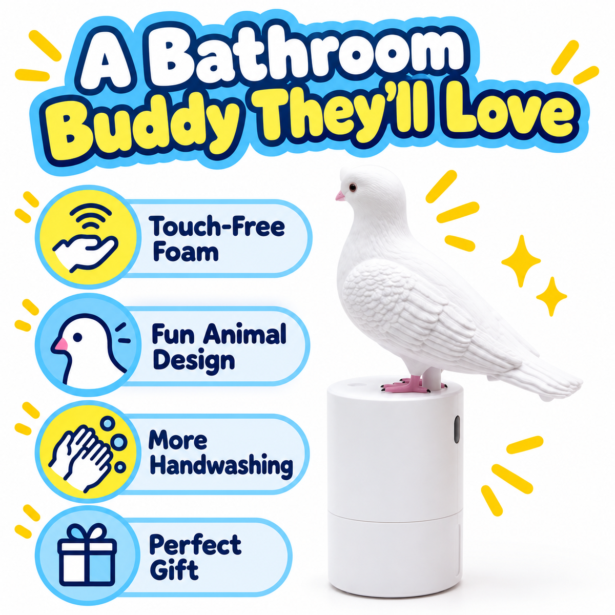 PooBuddies™ Automatic Soap Dispenser